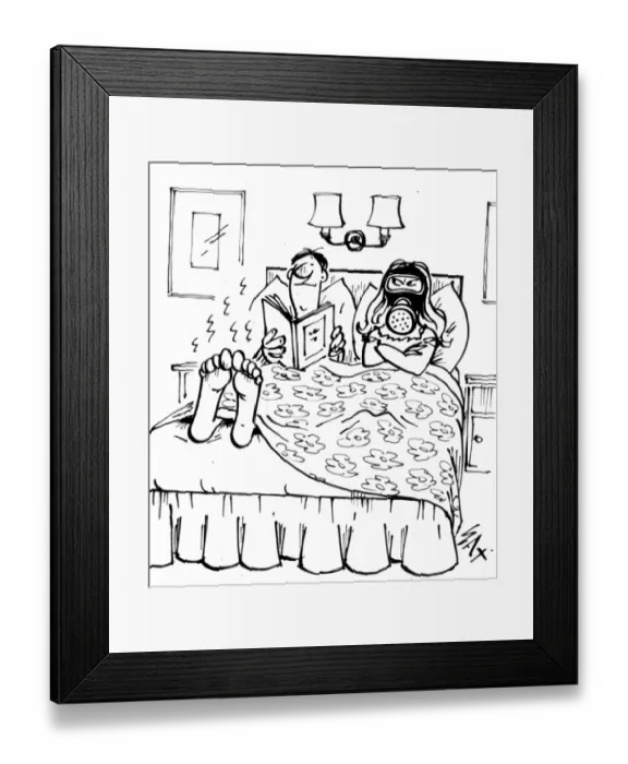 Framed Print : Cartoon by Sax Smelly Feet Usually paying little or no attention to political correctness Framed Print : Cartoon by Sax Smelly Feet Usually paying little or no attention to political correctness