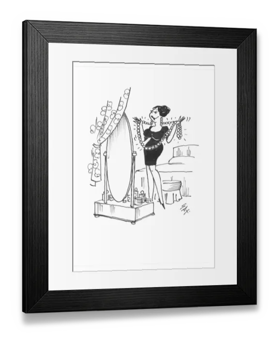 Framed Print : Sax Usually paying little or no attention to political correctness, Sax cartoons are often saucy