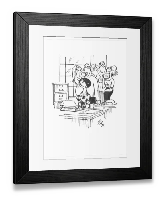 Framed Print : Sax Usually paying little or no attention to political correctness, Sax cartoons are often saucy