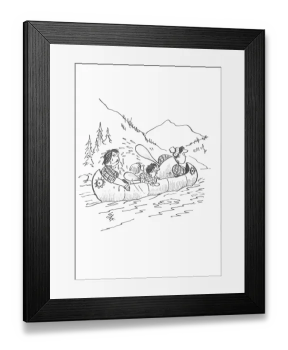 Framed Print : Sax Usually paying little or no attention to political correctness, Sax cartoons are often saucy