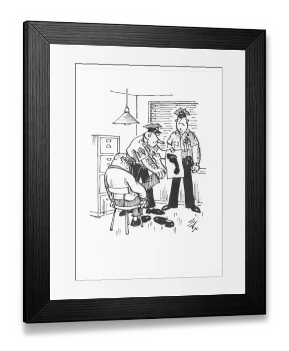 Framed Print : Sax Usually paying little or no attention to political correctness, Sax cartoons are often saucy