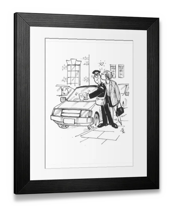 Framed Print : Sax Usually paying little or no attention to political correctness, Sax cartoons are often saucy