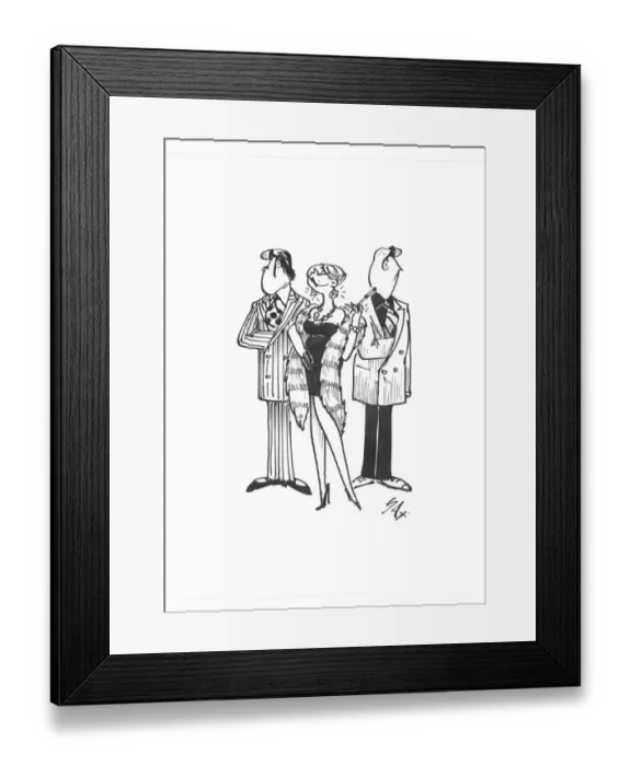 Framed Print : Sax Usually paying little or no attention to political correctness, Sax cartoons are often saucy Framed Print : Sax Usually paying little or no attention to political correctness, Sax cartoons are often saucy