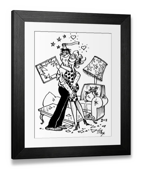 Framed Print : Cartoon by Sax Usually paying little or no attention to political correctness, Sax Framed Print : Cartoon by Sax Usually paying little or no attention to political correctness, Sax