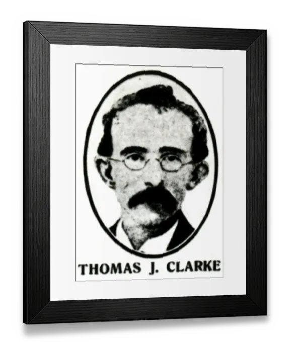 Framed Print : Thomas J Clarke, Irish revolutionary, one of the signatories of the Irish Republic Framed Print : Thomas J Clarke, Irish revolutionary, one of the signatories of the Irish Republic