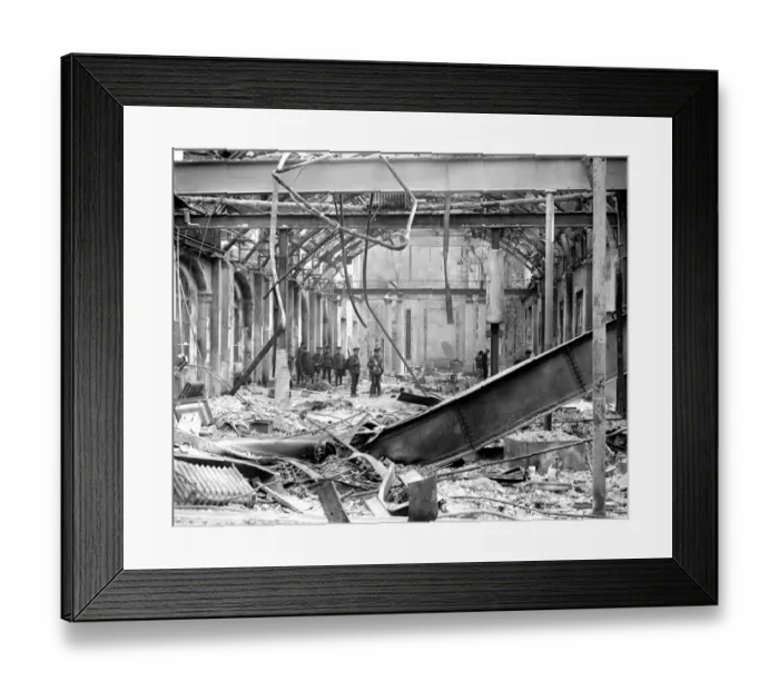 Framed Print : Easter Rising (originally captioned The Dublin rebellion) The interior of Framed Print : Easter Rising (originally captioned The Dublin rebellion) The interior of