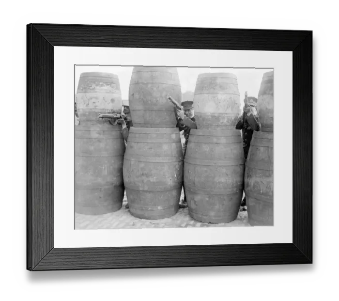 Framed Print : Easter Rising (originally captioned The Dublin rebellion) The British Army sniping Framed Print : Easter Rising (originally captioned The Dublin rebellion) The British Army sniping