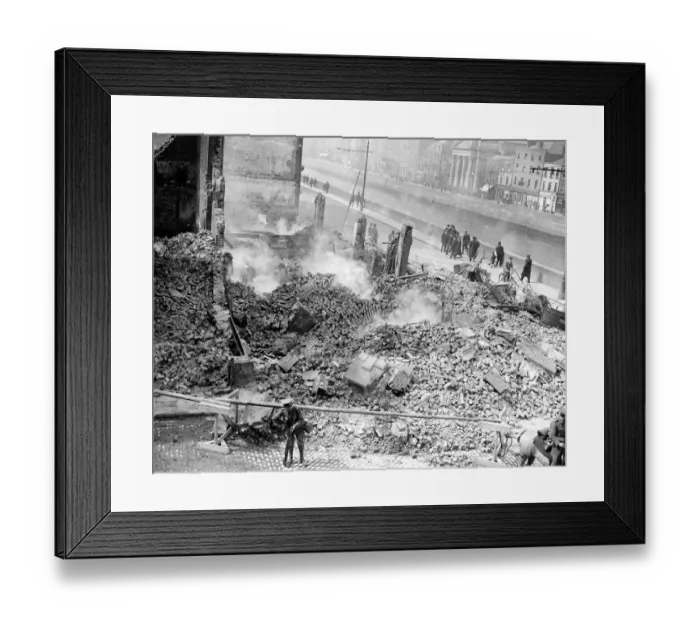 Framed Print : Easter Rising (originally captioned The Dublin rebellion) Large clothing shop Framed Print : Easter Rising (originally captioned The Dublin rebellion) Large clothing shop