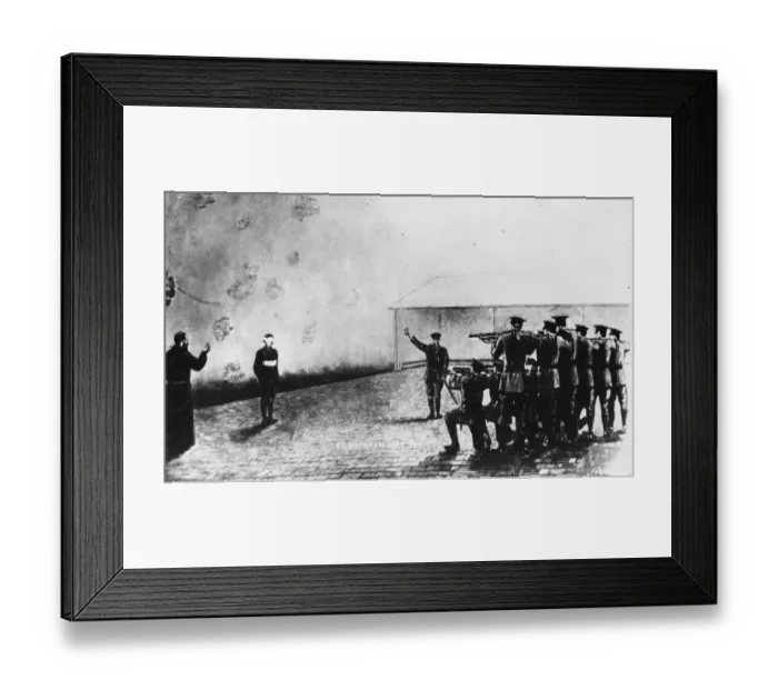 Framed Print : Irish rebel executed by firing squad in Kilmainham Jail May - 1916 ?TopFoto Topfoto Framed Print : Irish rebel executed by firing squad in Kilmainham Jail May - 1916 ?TopFoto Topfoto