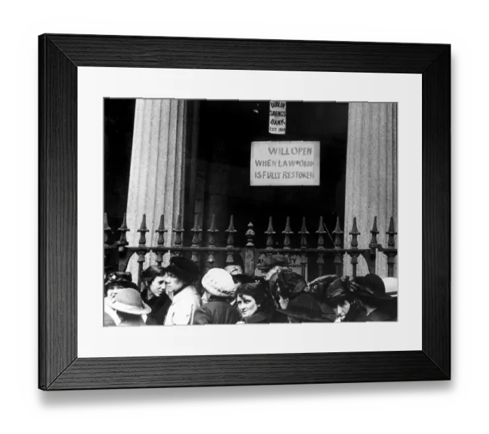 Framed Print : Easter Rebellion 1916 Dublin Dublin Savings Bank Topfoto stills library picture Framed Print : Easter Rebellion 1916 Dublin Dublin Savings Bank Topfoto stills library picture