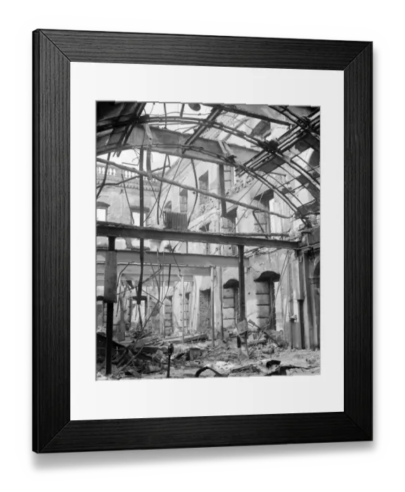 Framed Print : Easter Rising (originally captioned The Dublin rebellion) The completely wrecked Framed Print : Easter Rising (originally captioned The Dublin rebellion) The completely wrecked