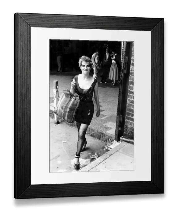 Framed Print : National Characters Punks in Margate - 1979 Framed Print : National Characters Punks in Margate - 1979
