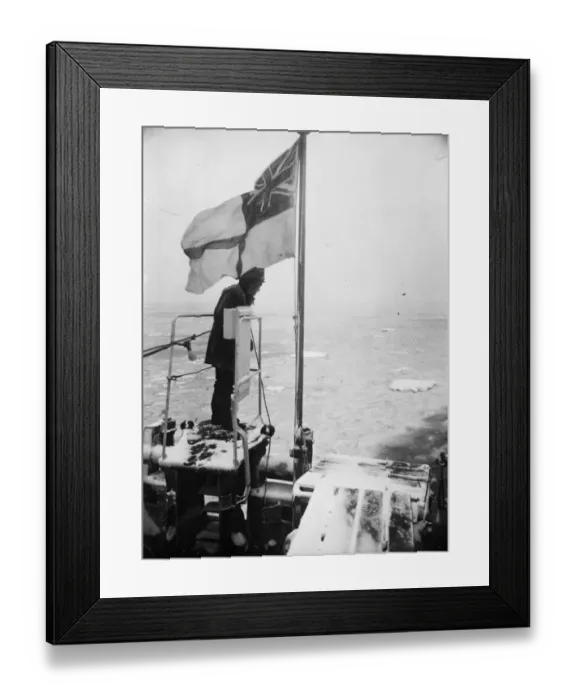 Framed Print : The North Sea Patrol. Minesweepers of the Royal Navy, free from the hazardous war service Framed Print : The North Sea Patrol. Minesweepers of the Royal Navy, free from the hazardous war service