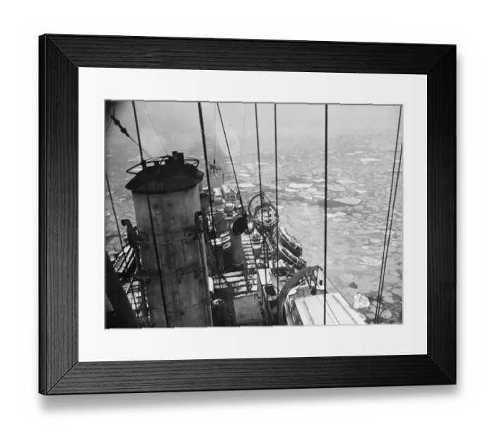 Framed Print : The North Sea Patrol. Minesweepers of the Royal Navy, free from the hazardous war service Framed Print : The North Sea Patrol. Minesweepers of the Royal Navy, free from the hazardous war service