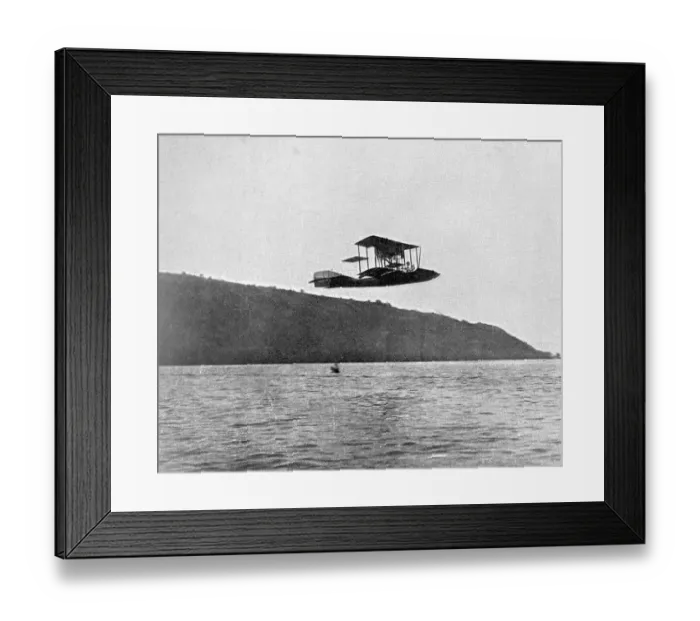 Framed Print : Glen Curtiss Flying Boat 1913 Framed Print : Glen Curtiss Flying Boat 1913