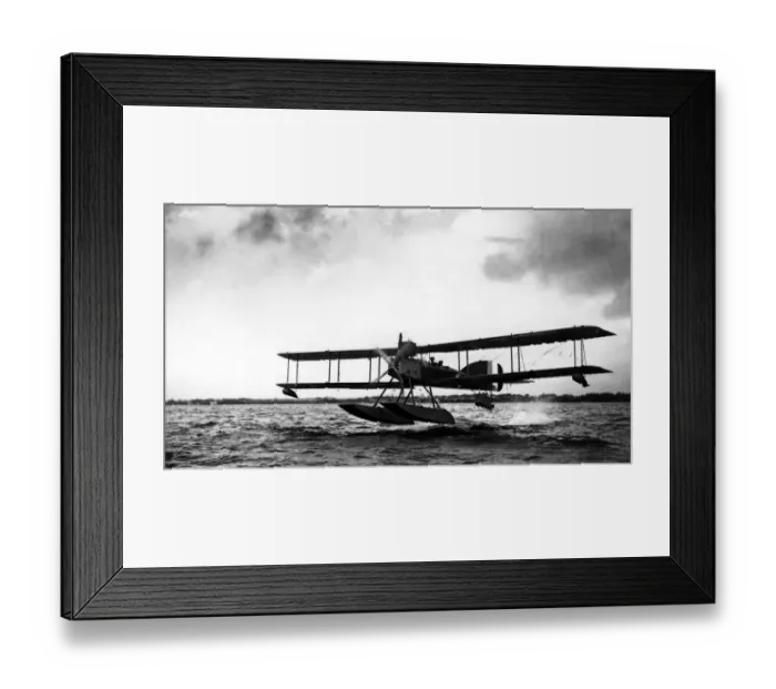 Framed Print : Short 184 Seaplane