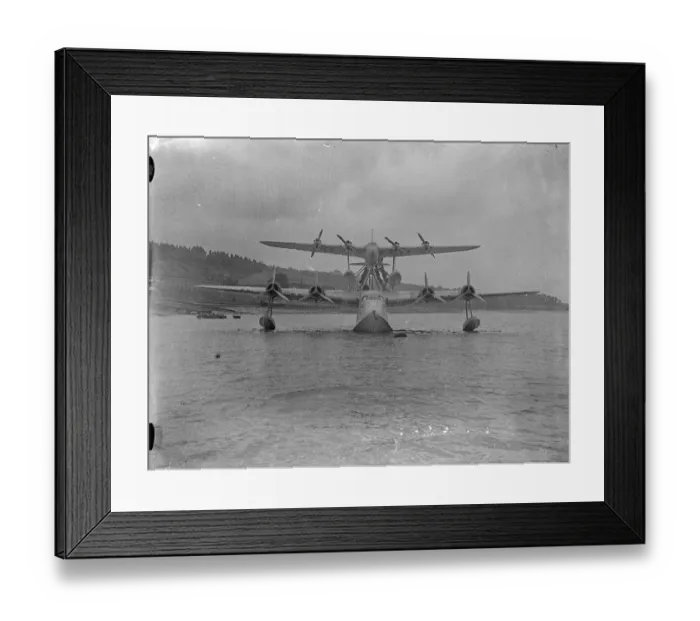 Framed Print : The two parts of the Mayo visit aircraft the pick a back plane and now completed Framed Print : The two parts of the Mayo visit aircraft the pick a back plane and now completed