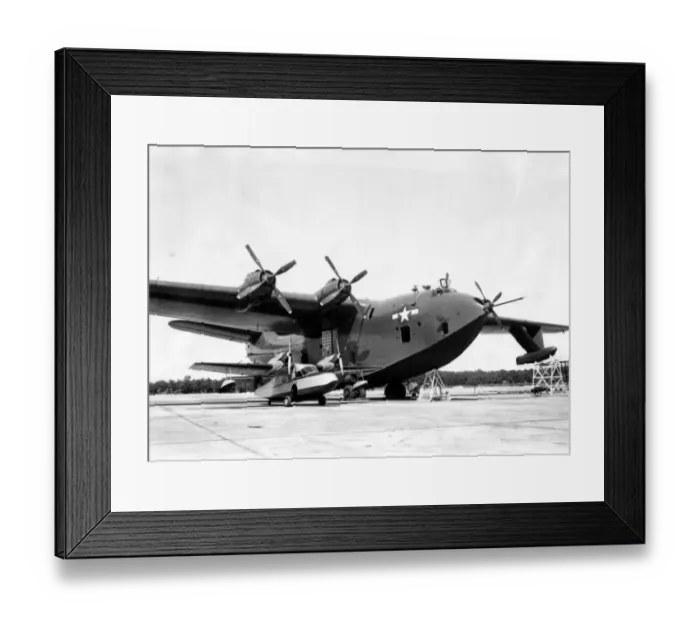 Framed Print : Hawaii Mars the worlds largest flying boat with a wingspan of 200 feet will Framed Print : Hawaii Mars the worlds largest flying boat with a wingspan of 200 feet will