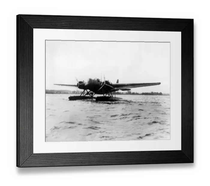 Framed Print : The new US Army seaplane bomber ready to take off at Langley Field, Virginia Framed Print : The new US Army seaplane bomber ready to take off at Langley Field, Virginia