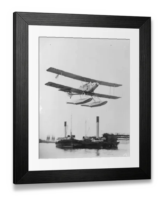 Framed Print : Showing the flag, Seaplanes Northern Europe tour Framed Print : Showing the flag, Seaplanes Northern Europe tour