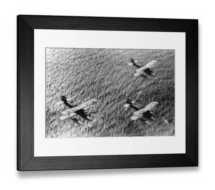 Framed Print : German seaplanes. 1930 Framed Print : German seaplanes. 1930
