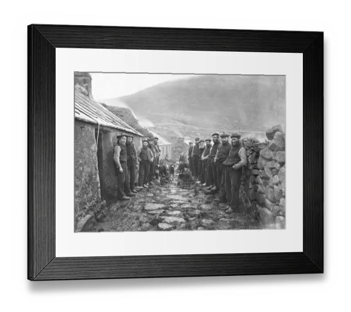 Framed Print : Mono Print