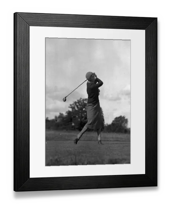 Framed Print : English ladies Close Golf Campionship at Royal Ashdown Forest Golf Club Framed Print : English ladies Close Golf Campionship at Royal Ashdown Forest Golf Club