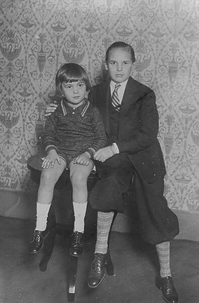 ?1, 000 a week. A new picture of Jackie Coogan and his young brother. 15 October