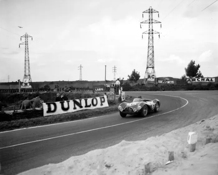 Framed Print : 24 Hour Le Mans Endurance Race. Car No. 26 - The Aston Martin driven by the Abecassis Framed Print : 24 Hour Le Mans Endurance Race. Car No. 26 - The Aston Martin driven by the Abecassis