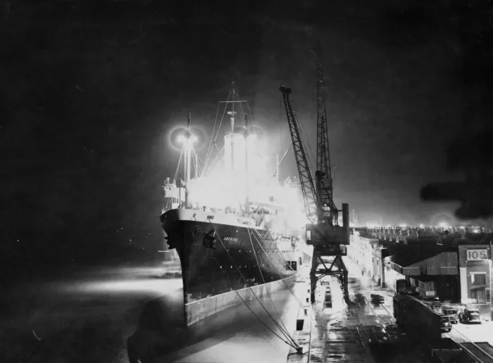 Framed Print : The 26, 000 ton liner America, the largest and fastest ever built in the United States Framed Print : The 26, 000 ton liner America, the largest and fastest ever built in the United States