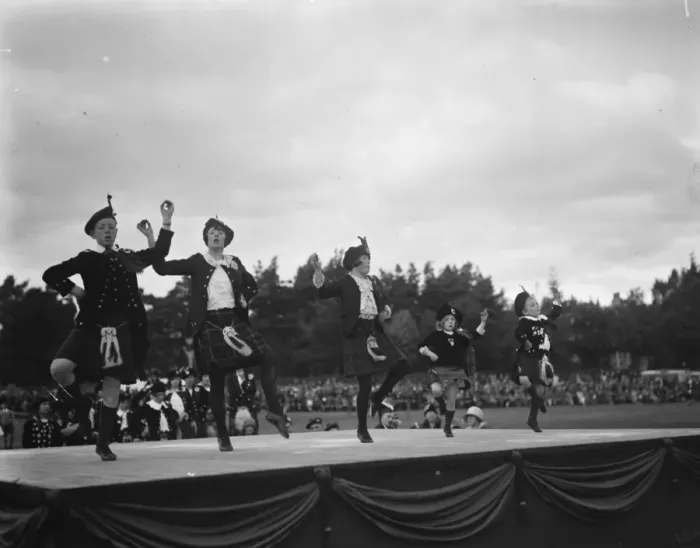 Framed Print : Aboyne Highland Games. The childrens Highland Dance. 9 September 1926 Framed Print : Aboyne Highland Games. The childrens Highland Dance. 9 September 1926