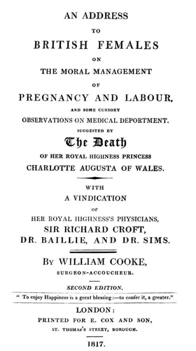 Framed Print : An address to British females on the moral management of pregnancy and labour Framed Print : An address to British females on the moral management of pregnancy and labour