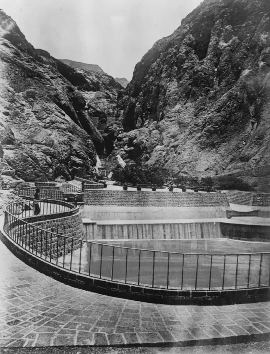 Framed Print : Aden. The famous tanks - the Cisterns of Tawila. 8 December 1928 Framed Print : Aden. The famous tanks - the Cisterns of Tawila. 8 December 1928