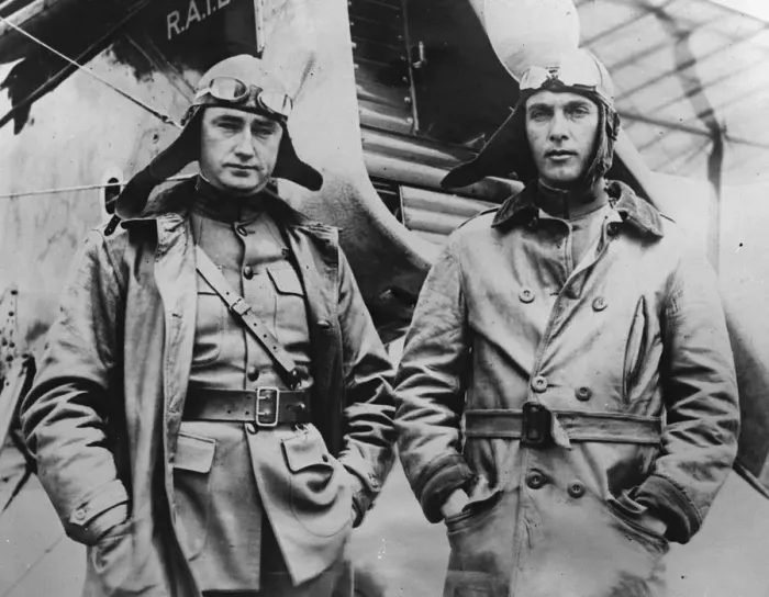 Framed Print : Airmen to fly for four days and nights. Take on fuel and suppliees whilein the air Captain Framed Print : Airmen to fly for four days and nights. Take on fuel and suppliees whilein the air Captain