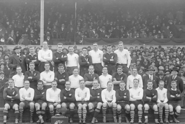 Framed Print : All Blacks versus combined service team at Twickenham The Combined team 13 December