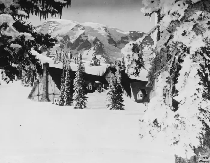 Framed Print : Americas record winter. A photograph from Rainier National Park, Washington Framed Print : Americas record winter. A photograph from Rainier National Park, Washington