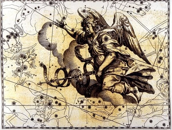 ANGELS - Gabriel The map showing the alternative to Pegasus, represented as the Archangel