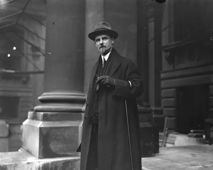 Framed Print : The Anglo - Russian conference opens at the Foreign Office M Berzin arriving 14
