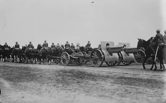 Framed Print : Anniversary celebrations of the Serbian Armys war victory. Yugoslavian artillery Framed Print : Anniversary celebrations of the Serbian Armys war victory. Yugoslavian artillery