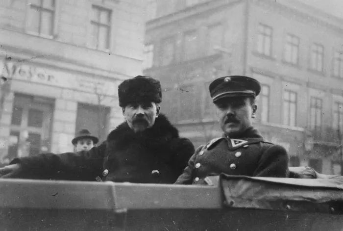 Framed Print : Anthony Smetona and Major Jakutis. 18 December 1926 Framed Print : Anthony Smetona and Major Jakutis. 18 December 1926