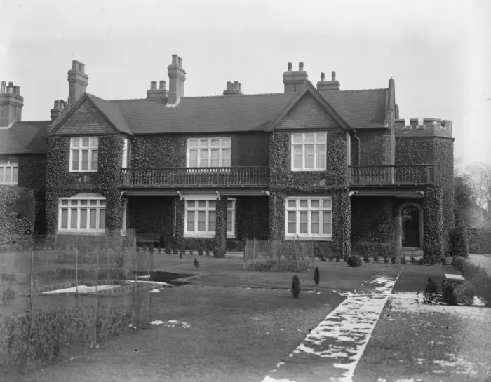 Framed Print : Appleton House, Sandringham, Norfolk, on the Royal estate. 2 March 1929 Framed Print : Appleton House, Sandringham, Norfolk, on the Royal estate. 2 March 1929