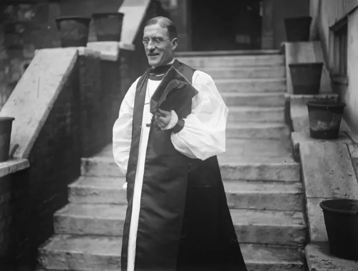 Framed Print : Archdeacon Blagden, who was consecrated Bishop of Peterborough at Westminster Abbey Framed Print : Archdeacon Blagden, who was consecrated Bishop of Peterborough at Westminster Abbey