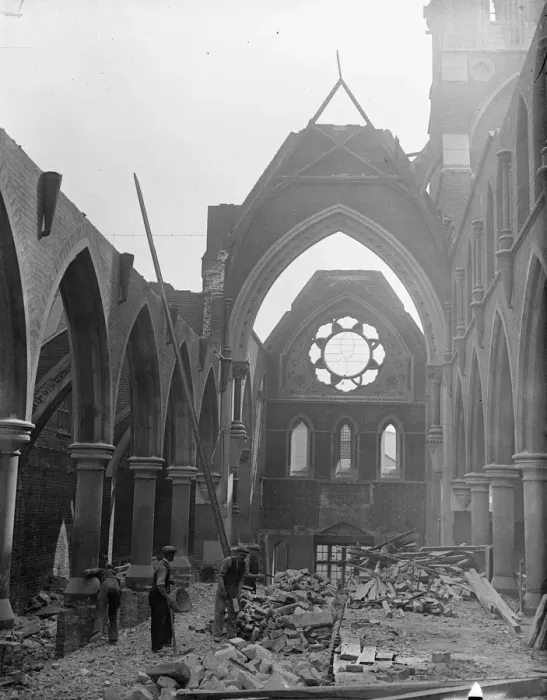 Framed Print : Arches with Nothing to Support Photo shows : Roofless St. Judes Church, Grays Inn Road Framed Print : Arches with Nothing to Support Photo shows : Roofless St. Judes Church, Grays Inn Road