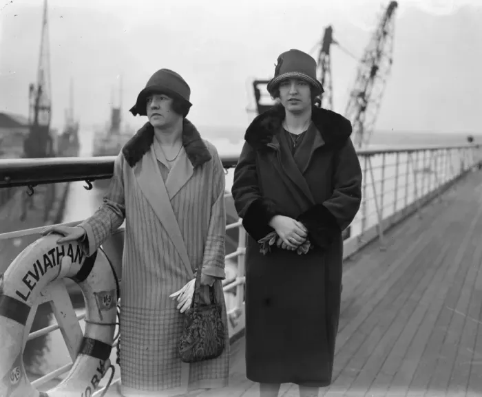 Framed Print : Arrivals on the Leviathan at Southampton Mrs John McCormack, wife of the singer Framed Print : Arrivals on the Leviathan at Southampton Mrs John McCormack, wife of the singer