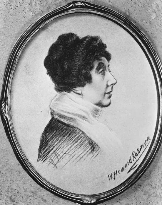 Framed Print : An artists study of Mrs Baldwin. A portrait study of Mrs Baldwin from special Framed Print : An artists study of Mrs Baldwin. A portrait study of Mrs Baldwin from special