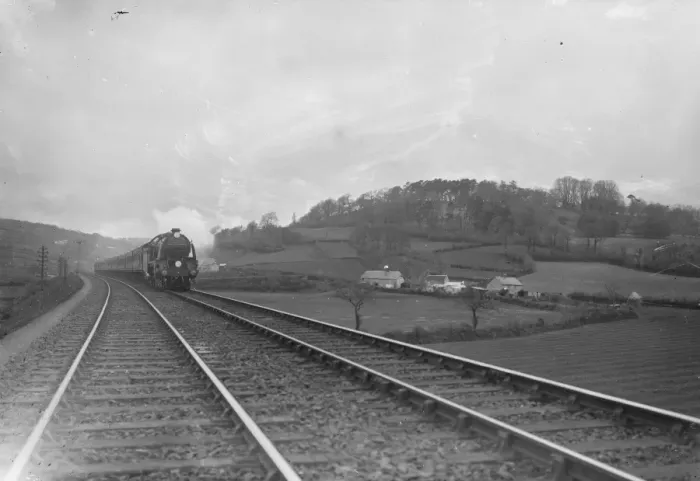 Framed Print : The Atlantic Coast Express in South Devon
