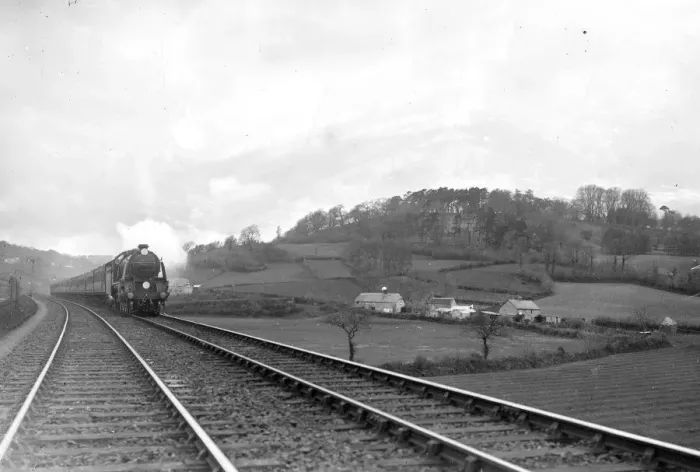 Framed Print : The Atlantic Coast Express in South Devon