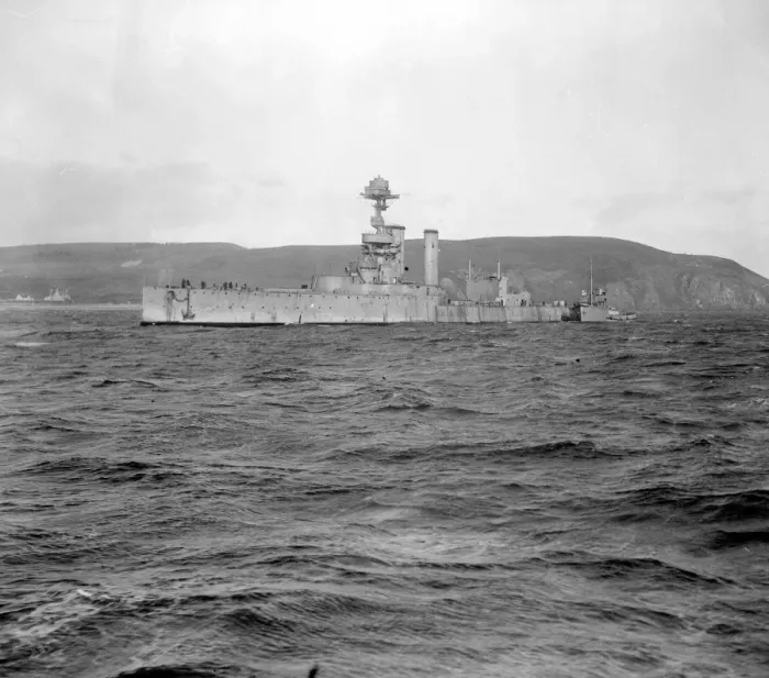 Framed Print : The Atlantic Fleet at Moray Firth. Old dreadnought Centurion now used as a target ship Framed Print : The Atlantic Fleet at Moray Firth. Old dreadnought Centurion now used as a target ship