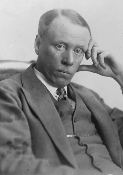 Framed Print : Author of Elmer Cantry. There will be published next Thursday in London a book