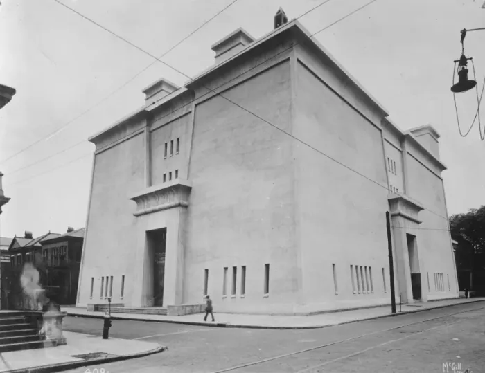 Framed Print : Badly damaged by the hurricane. The extraordinary Scottish Rite temple at Mobile Framed Print : Badly damaged by the hurricane. The extraordinary Scottish Rite temple at Mobile
